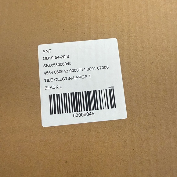 Anthropologie The Bistro Tile Stoneware Tray | Joie de Vivre | NIB - Picture 4 of 4